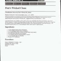 Pete's Wicked Clone [Brown ale].