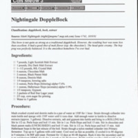 Nightingale Dobbelbock.