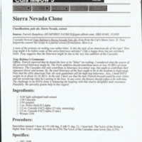 Sierra Nevada Clone.