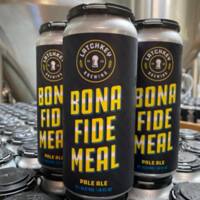 Latchkey Brewing's Bona Fide Meal Label